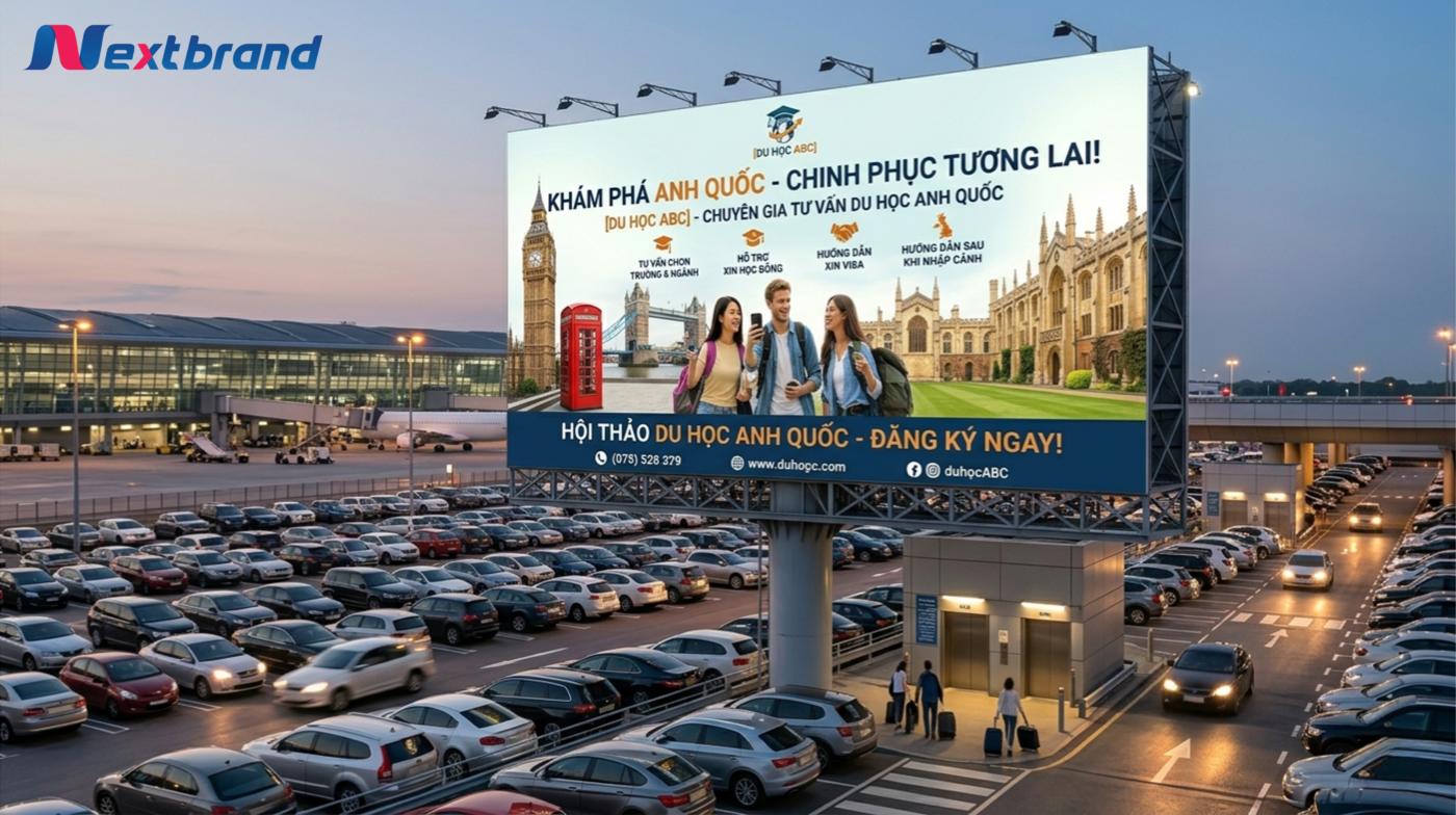 Quảng cáo pano tại sân bay Quảng cáo pano tại sân bay