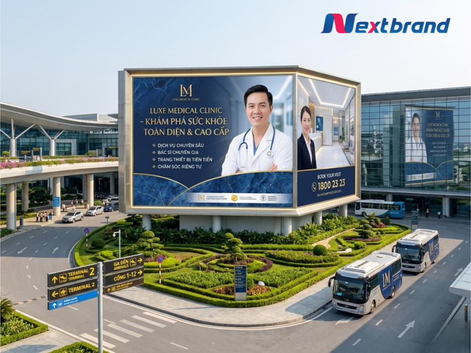 Pano quảng cáo tại sân bay Pano quảng cáo tại sân bay