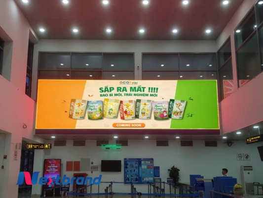 Quy trình triển khai quảng cáo sân bay cho thương hiệu FMCG