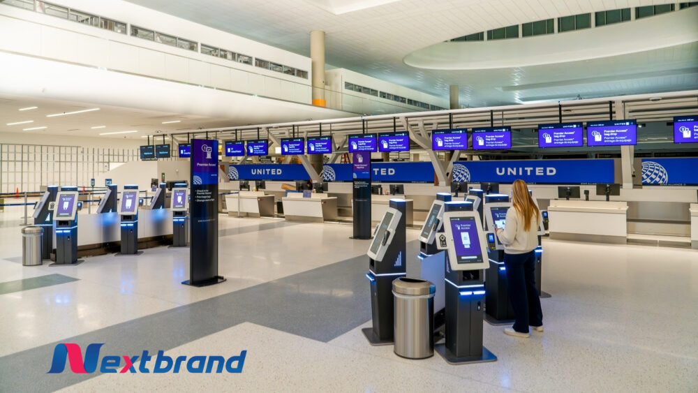 Hành khách quốc tế làm thủ tục nhập cảnh tại Terminal E Hành khách quốc tế làm thủ tục nhập cảnh tại Terminal E