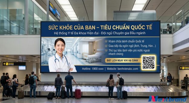 Những lợi ích mà quảng cáo sân bay cho bệnh viện mang lại Những lợi ích mà quảng cáo sân bay cho bệnh viện mang lại
