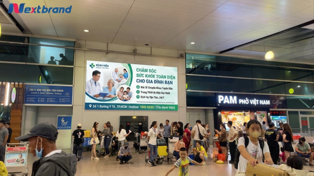 Chi phí dịch vụ quảng cáo sân bay cho bệnh viện Chi phí dịch vụ quảng cáo sân bay cho bệnh viện